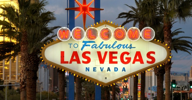 Welcome to Las Vegas sign on the Las Vegas Strip. 11/13/09