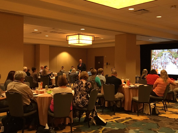 Over the course of four days attendees were able to participate in 13 breakout sessions, 12 learning labs, seven mobile workshops, four conversation cafés, three plenary sessions, and numerous peer networking events.