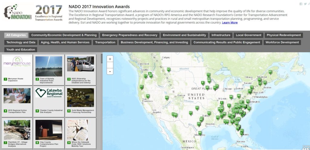 Click to view the Story map