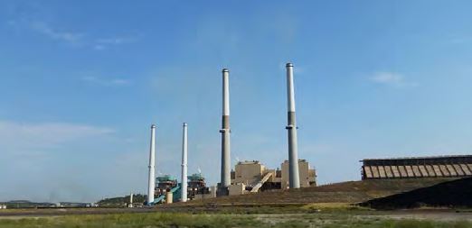 Units 1 and 2 at the Colstrip Power Plant are scheduled to close by 2022. The power plant (which also consists of Units 3 and 4), as well as the neighboring Rosebud Power Plant and Rosebud Coal Mine, provide around 800 jobs in southeastern Montana. (Image courtesy Lori Shaw)