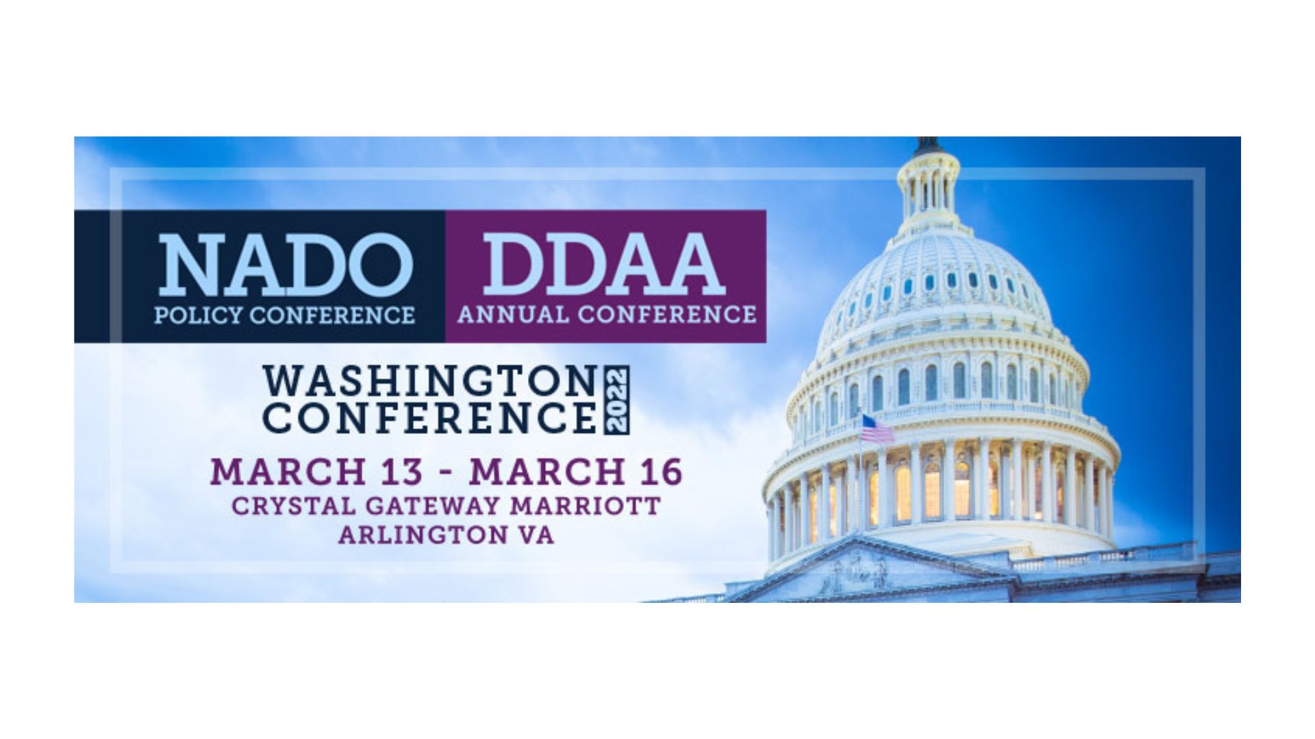 2022 NADO and DDAA Washington Conference NADO