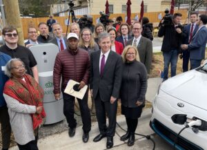 PoleVolt Photo with NC Governor